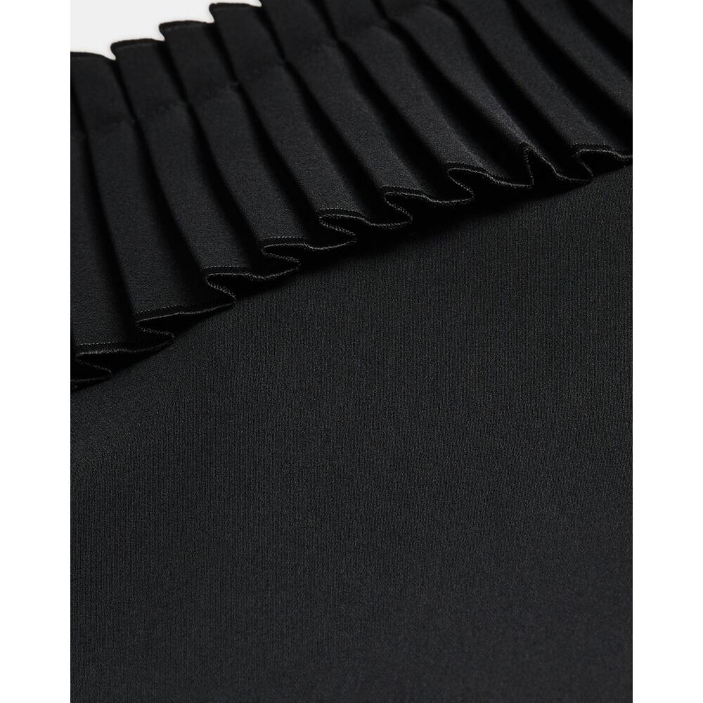 The Kooples One Shoulder Black Dress – NWT – Size Small – Crepe Mini - Picture 14 of 16